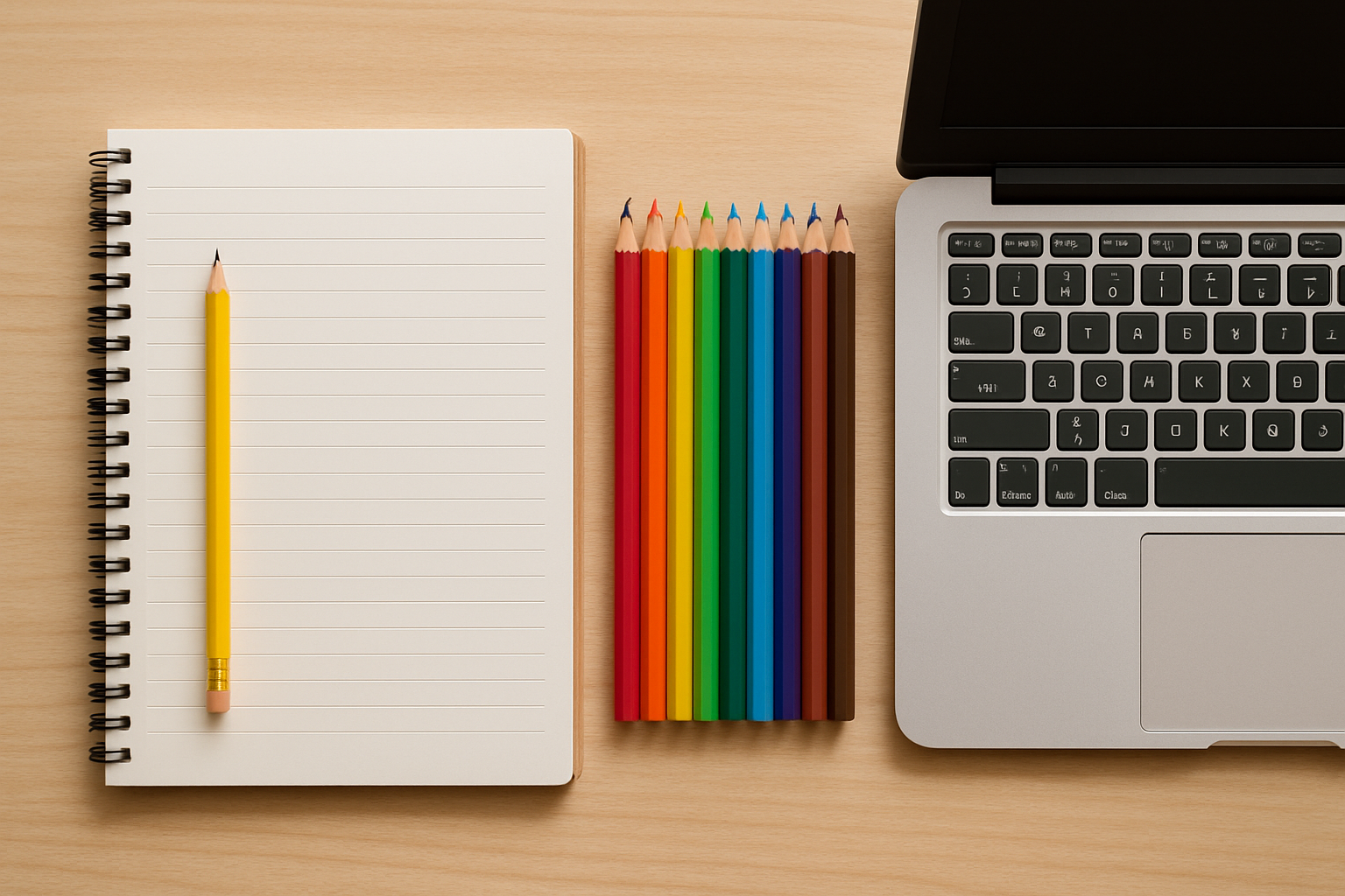 Person working on laptop